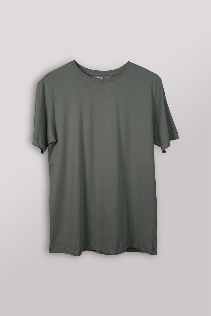 Men's Everyday Soft Tee 100% Cotton Luxe Knit T-Shirt - Snoozeoff