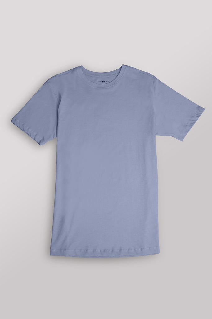 Men's Modern Fit Tee 100% Cotton Luxe Knit T-Shirt - Snoozeoff