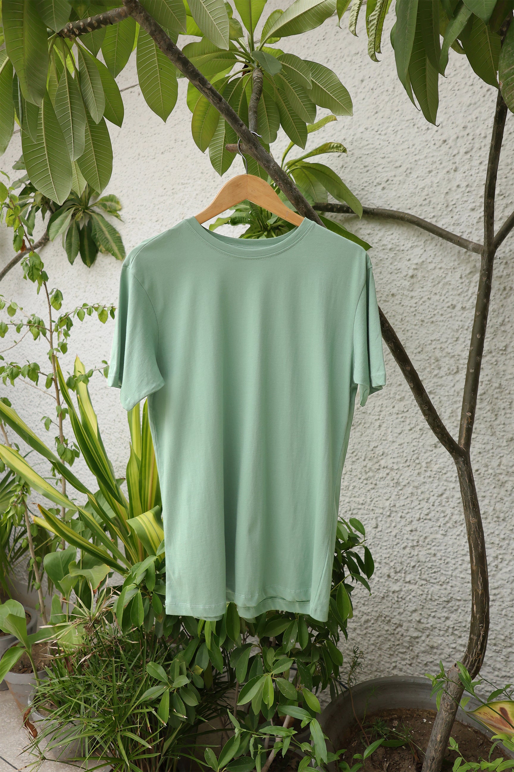 Lime Cream Men's Round Neck