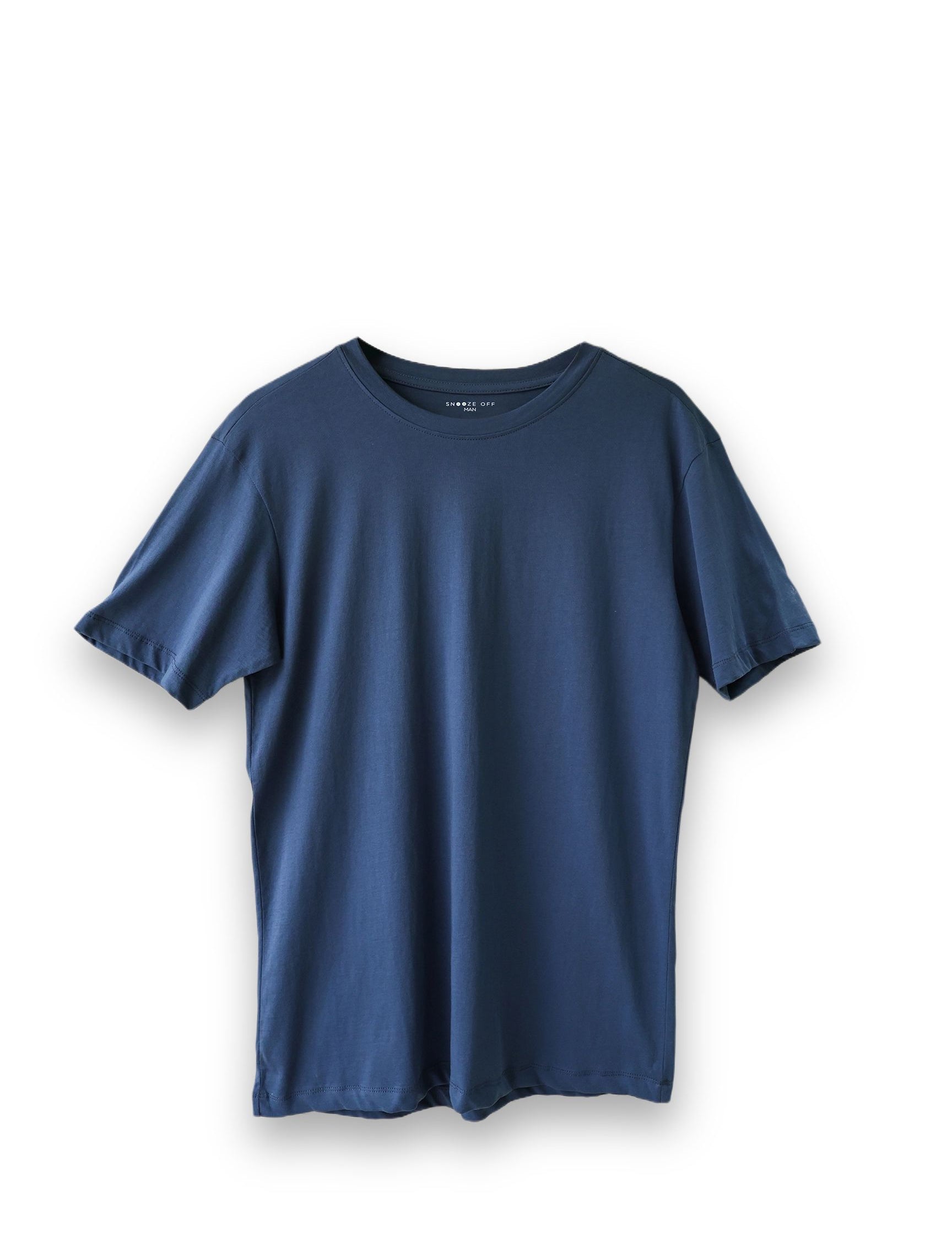 Men's Modern Fit Tee 100% Cotton Luxe Knit T-Shirt - Snoozeoff