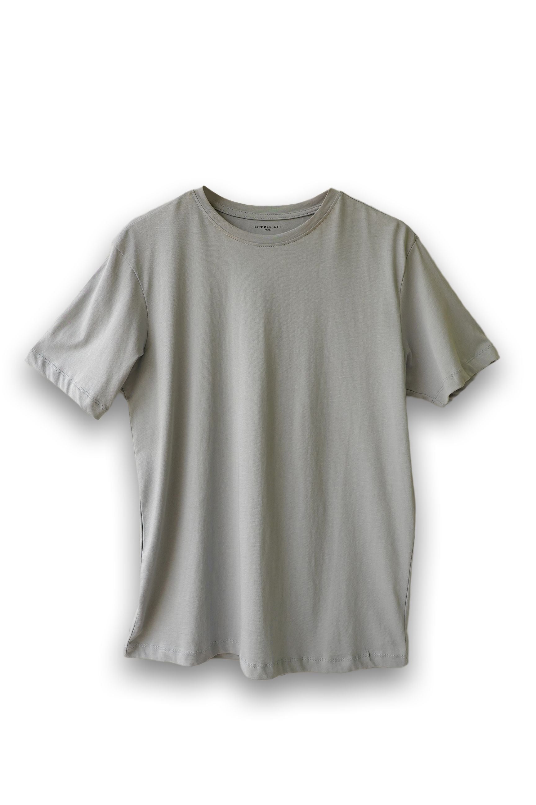 Men's Ultra Soft Lounge Tee 100% Cotton Luxe Knit T-Shirt - Snoozeoff