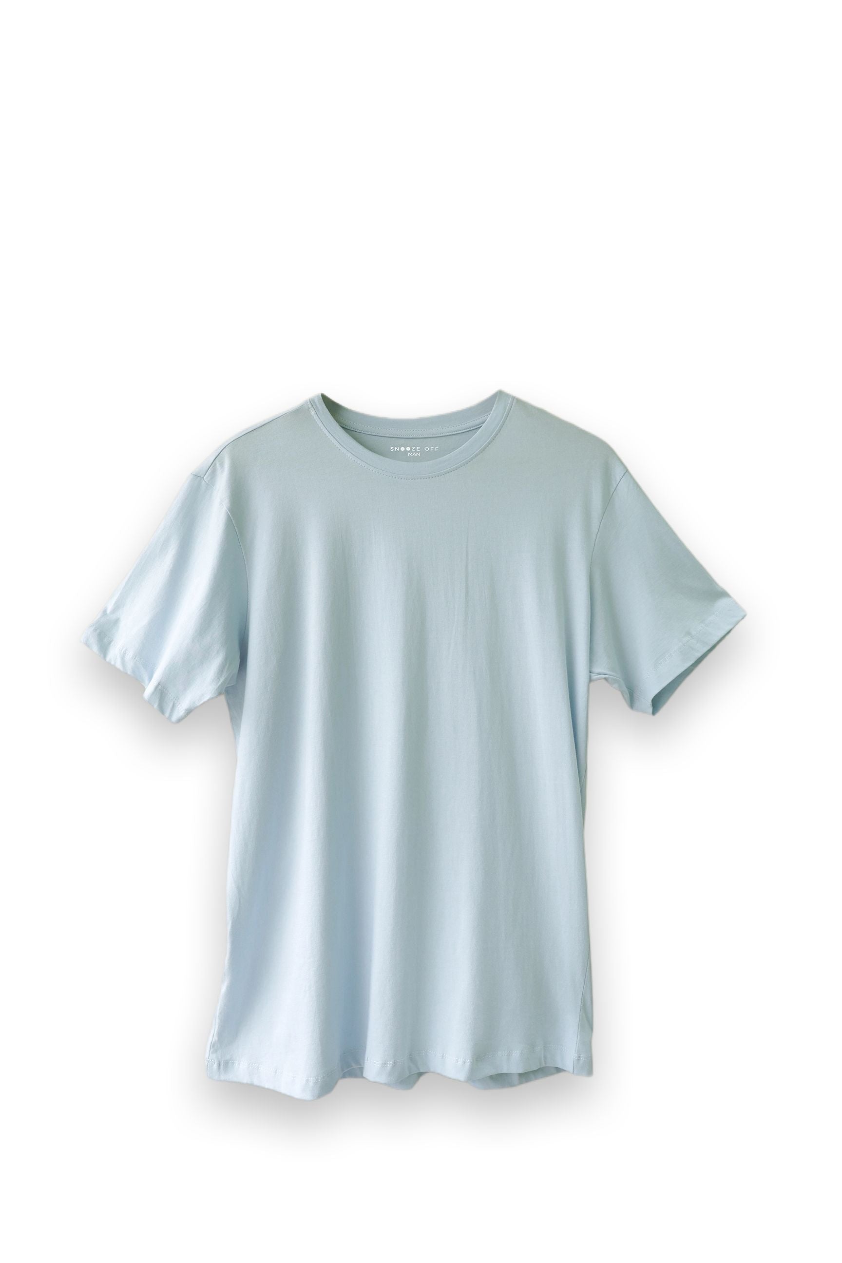 Men's Eco-Friendly Basics 100% Cotton Luxe Knit T-Shirt - Snoozeoff