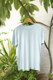 Men's Eco-Friendly Basics 100% Cotton Luxe Knit T-Shirt - Snoozeoff