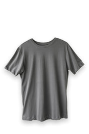 Men's Signature Style Crew 100% Cotton Luxe Knit T-Shirt - Snoozeoff