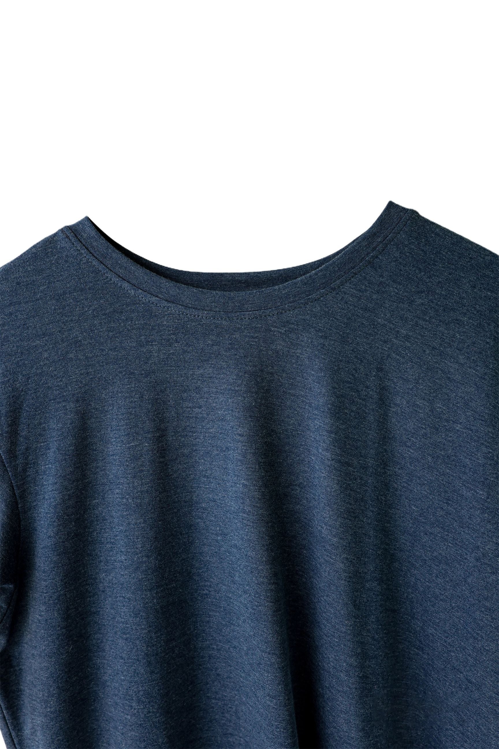 Men's Relaxed Fit Essential 100% Cotton Luxe Knit T-shirts - Snoozeoff