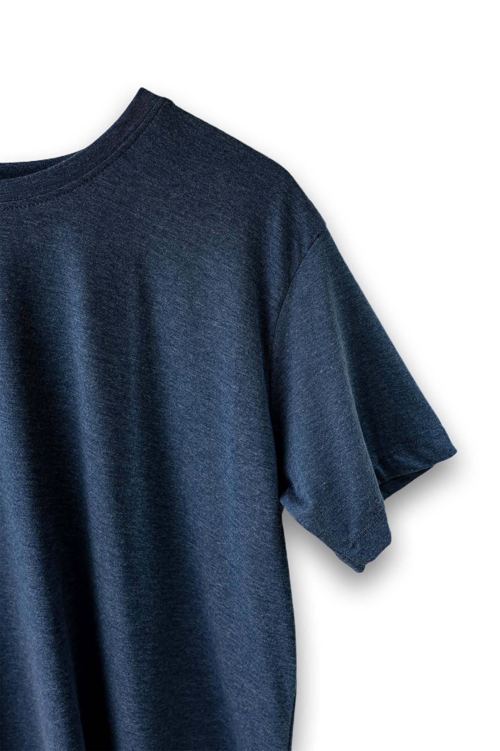 Men's Relaxed Fit Essential 100% Cotton Luxe Knit T-shirts - Snoozeoff