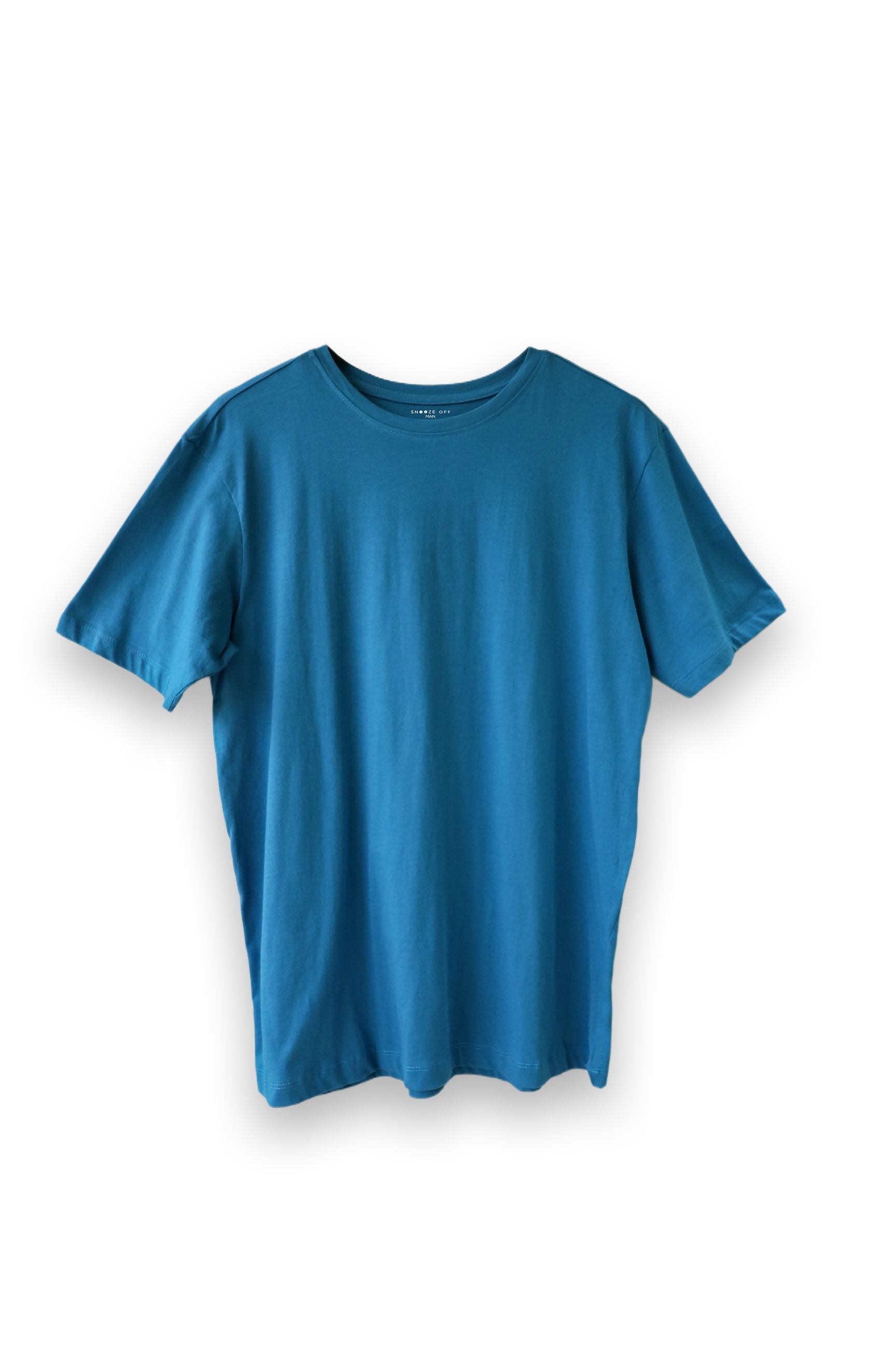 Men's Classic Comfort Tee, 100% Cotton Luxe Knit T-Shirts - Snoozeoff