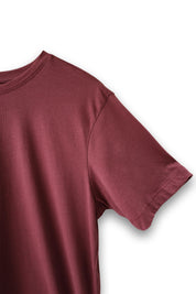 Men's Modern Fit Tee 100% Cotton Luxe Knit T-Shirt - Snoozeoff